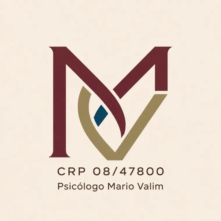 Marca MV — Psicólogo Mario Valim, CRP 08/47800