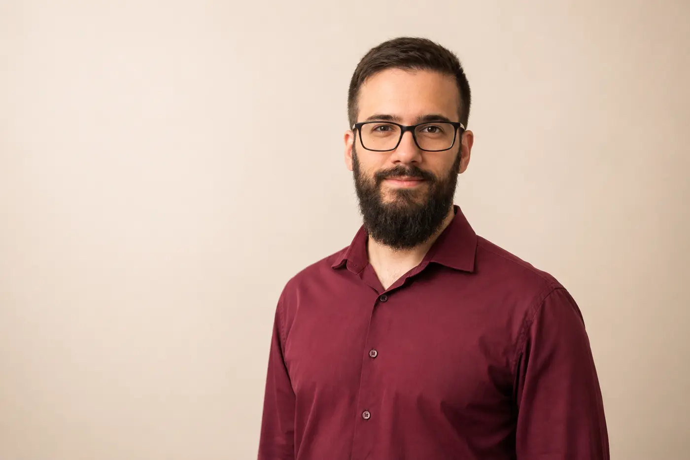 Mario Valim, psicólogo, em retrato profissional